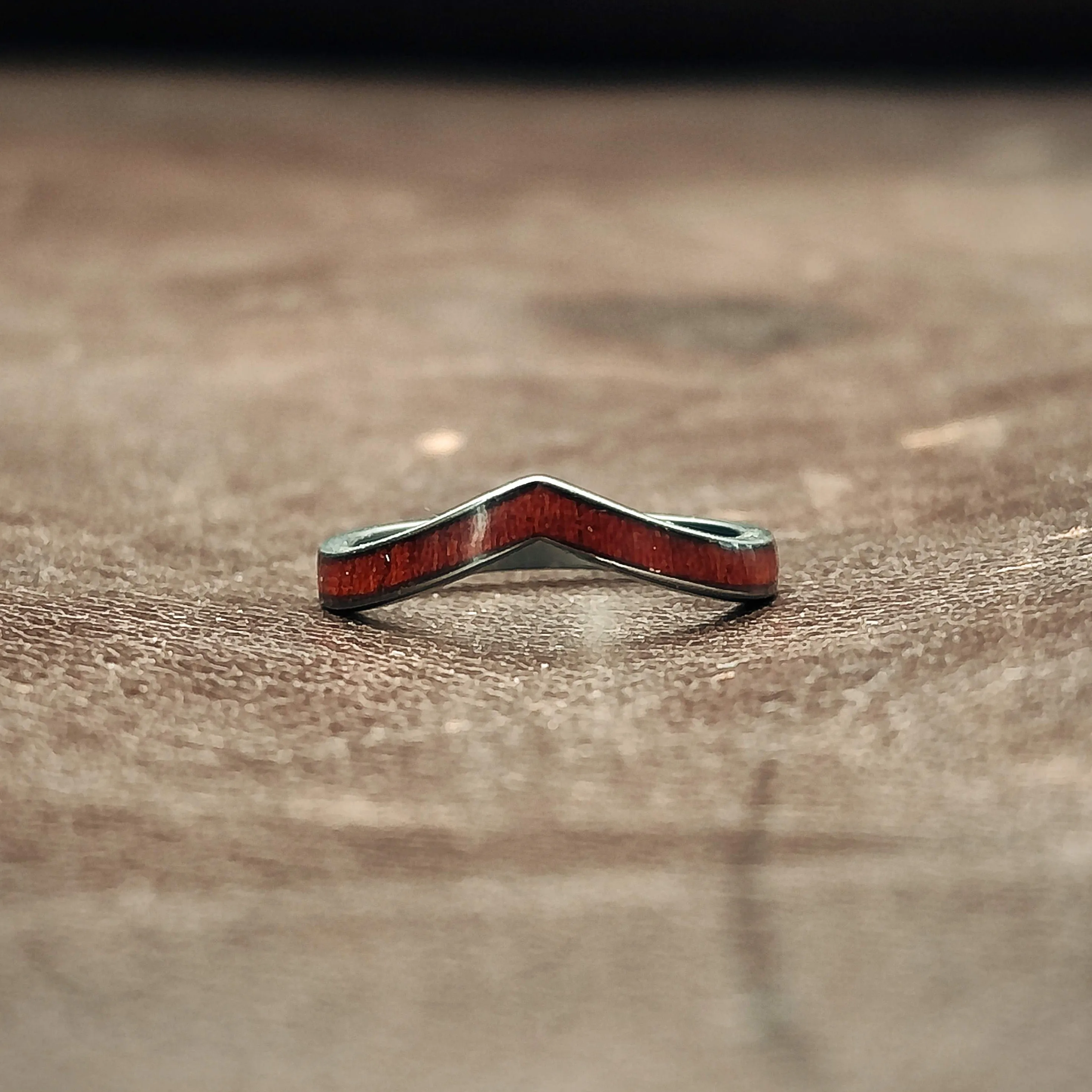Wonder Woman  - Rosewood wishbone ring