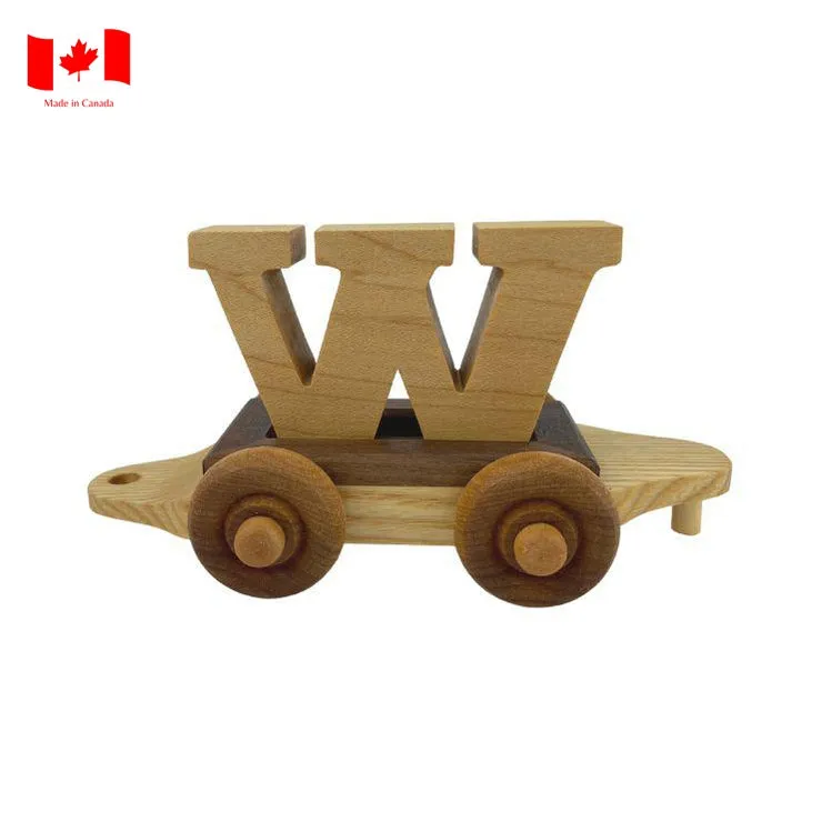 Wooden Personalized Name Train