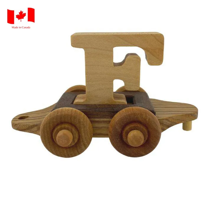 Wooden Personalized Name Train