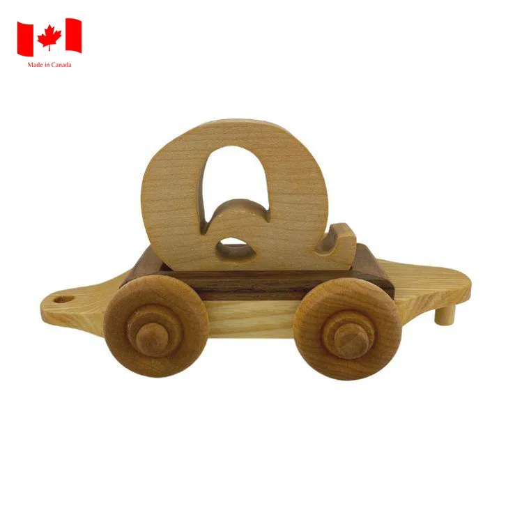 Wooden Personalized Name Train