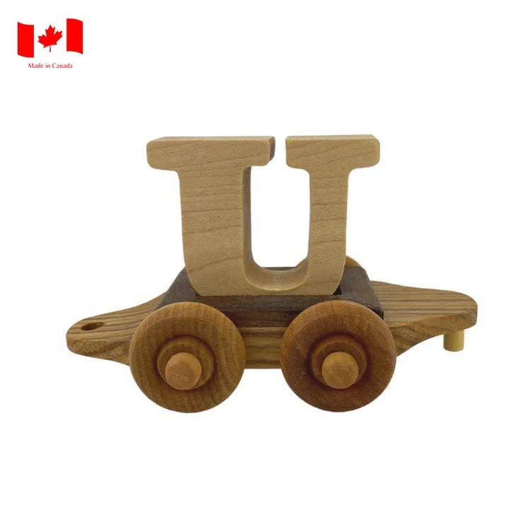 Wooden Personalized Name Train