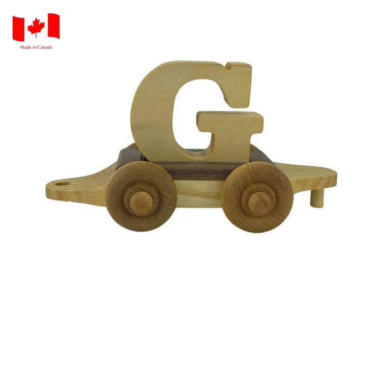 Wooden Personalized Name Train