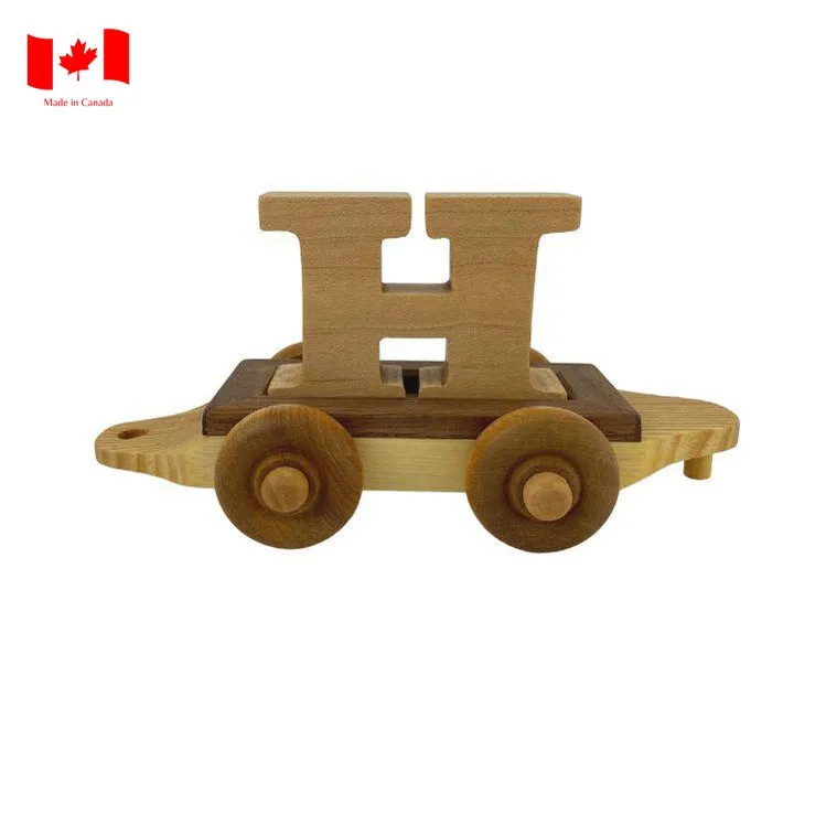 Wooden Personalized Name Train