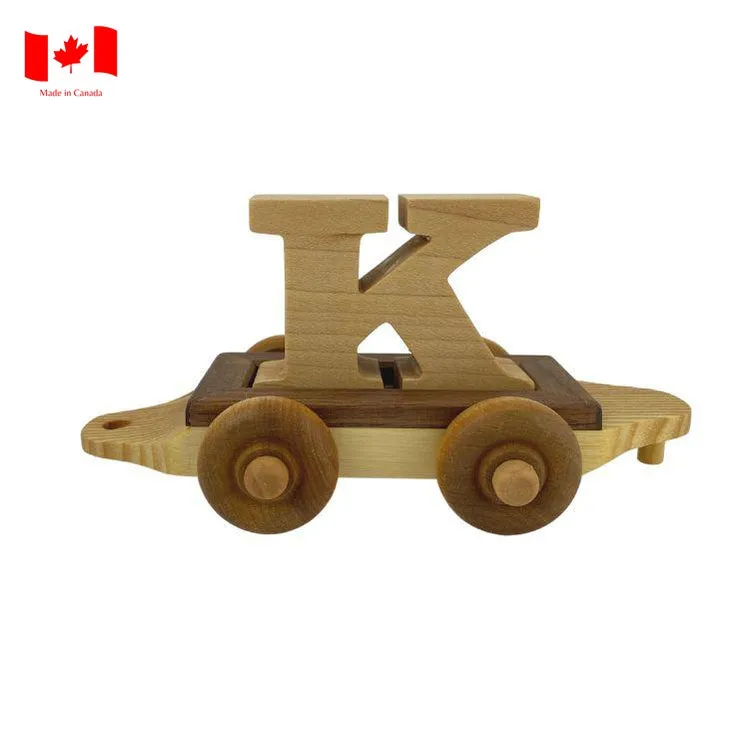 Wooden Personalized Name Train