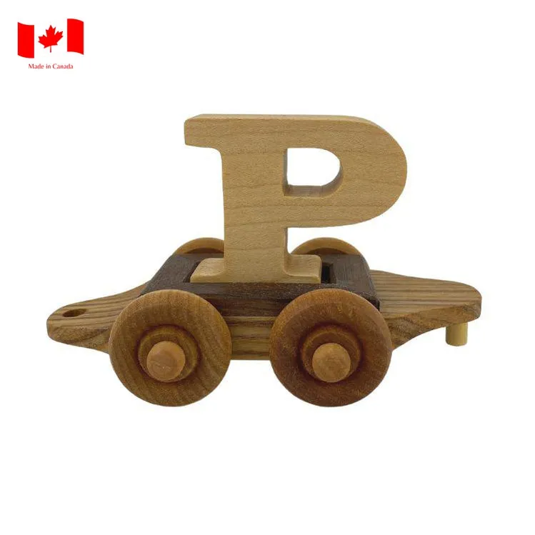 Wooden Personalized Name Train