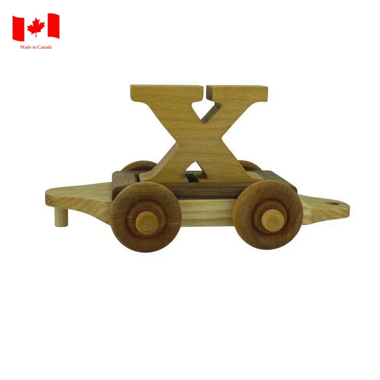 Wooden Personalized Name Train