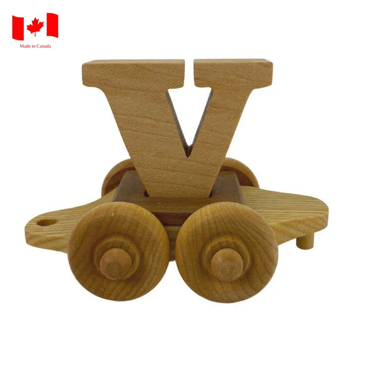 Wooden Personalized Name Train