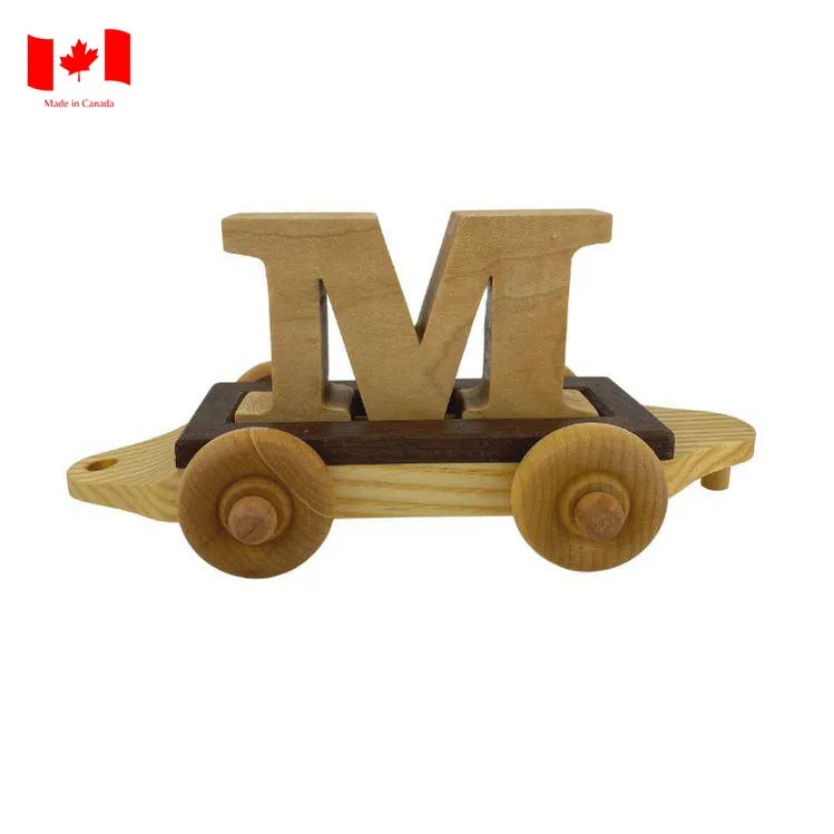 Wooden Personalized Name Train