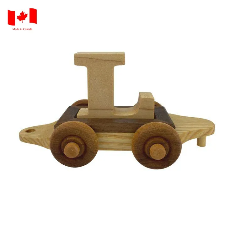 Wooden Personalized Name Train