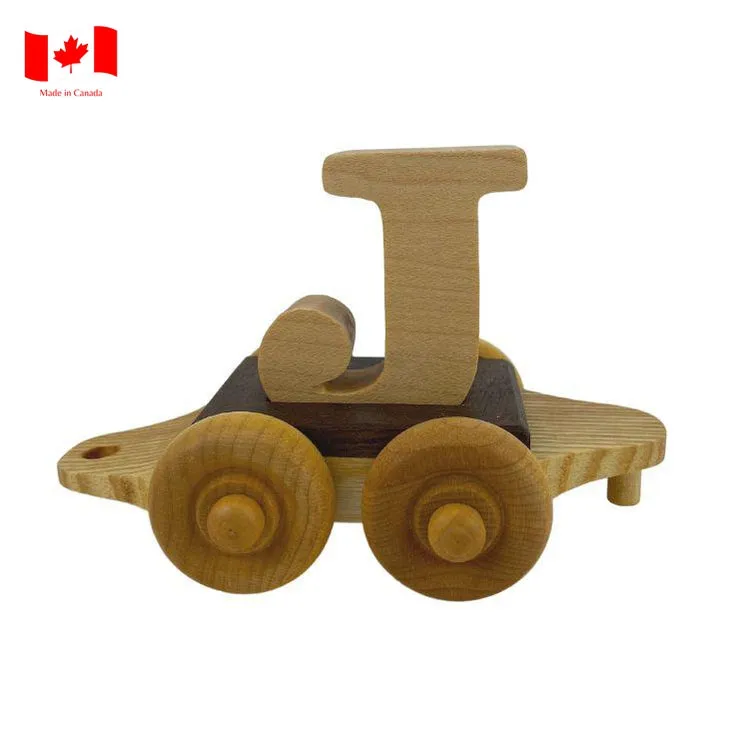 Wooden Personalized Name Train