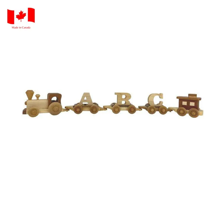 Wooden Personalized Name Train