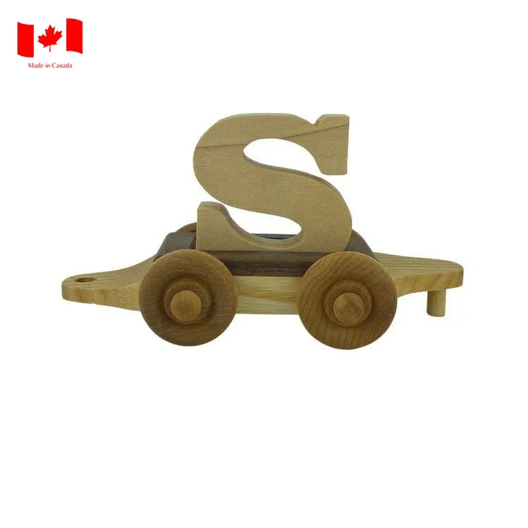 Wooden Personalized Name Train