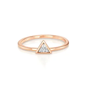 Yours only - Trillion Diamond Ring