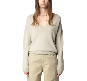 Zadig & Voltaire - Vivi Patch Cashmere Sweater - Geology